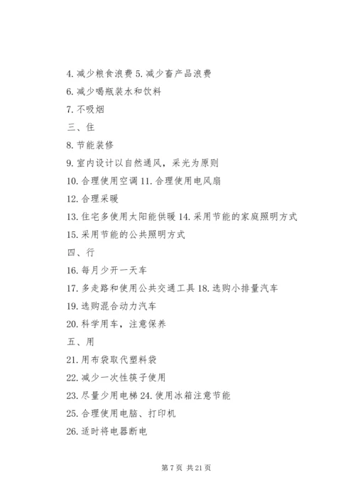 低碳生活调查问卷.docx