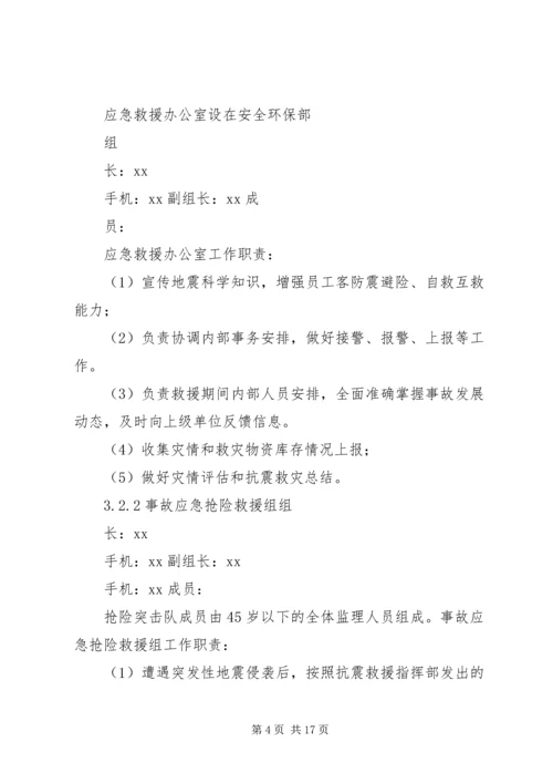 银宇煤矿现场处置应急预案 (4).docx