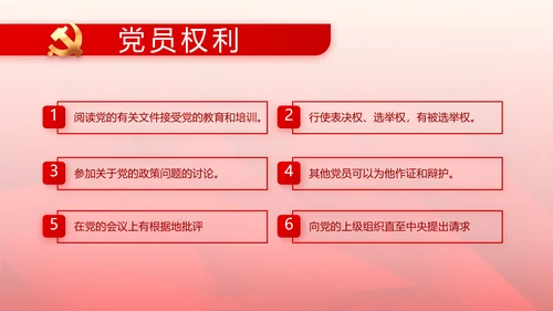 红色党支部党史学习教育工作总结动态PPT模板