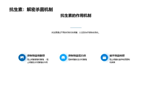 科技风生物医疗教育活动PPT模板