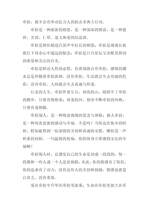 牵挂作文800字0.docx