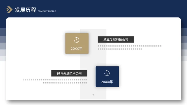 大气的商务风公司介绍PPT模板