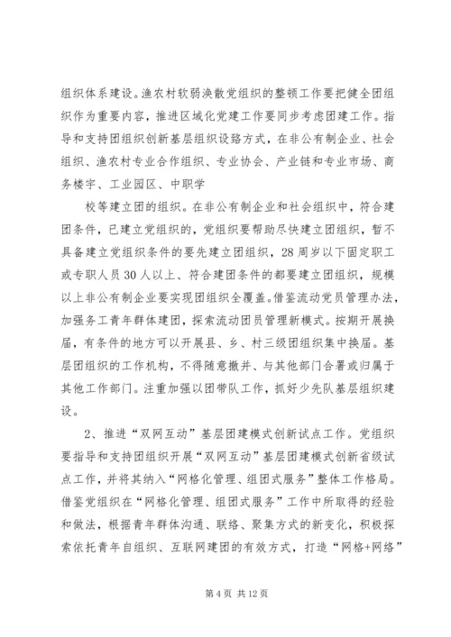 新形势下加强集团党建带团建工作实施意见 (2).docx