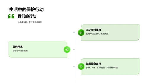 生态系统概述及应对PPT模板