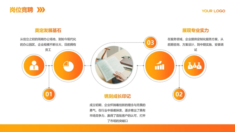 渐变风含图片PPT其他