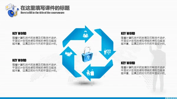 手机移动互联网科技通用PPT模板