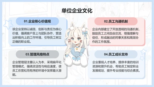 次元少女蓝色漫画风实习报告