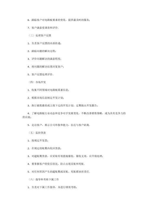 销售经理岗位职责.docx