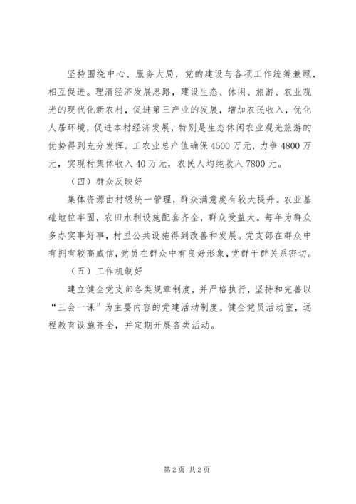 村创先争优党支部创建承诺书 (2).docx