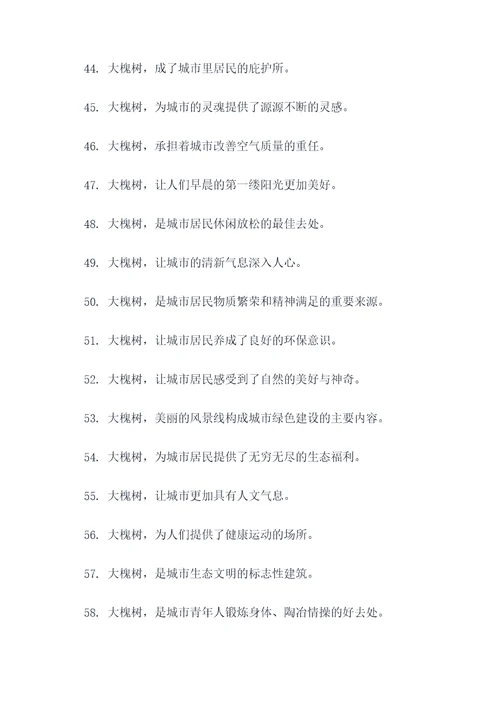 大槐树标语