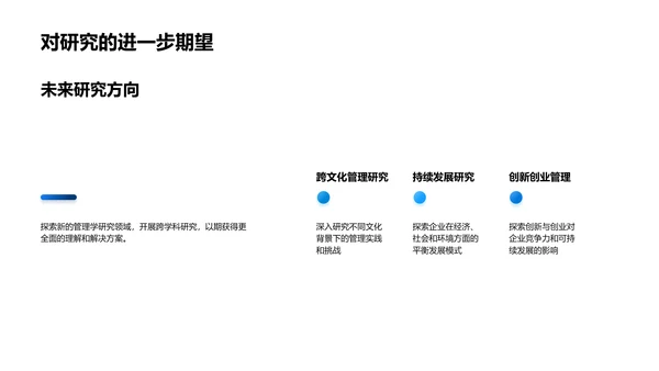 管理学答辩报告PPT模板