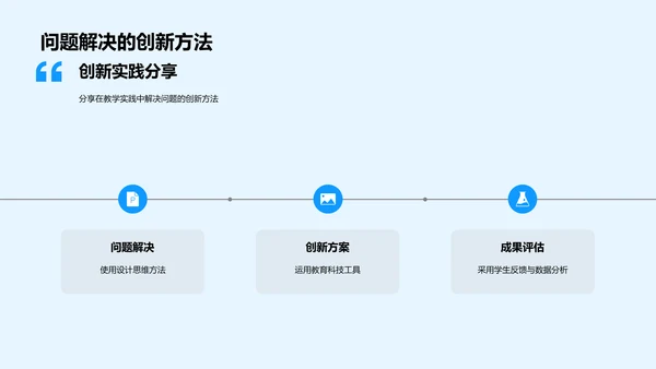 述职报告：教育创新实践