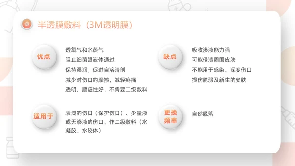 橙色微粒体压疮的预防及护理PPT模板宣传PPT动态PPT护护理查房护理小讲课