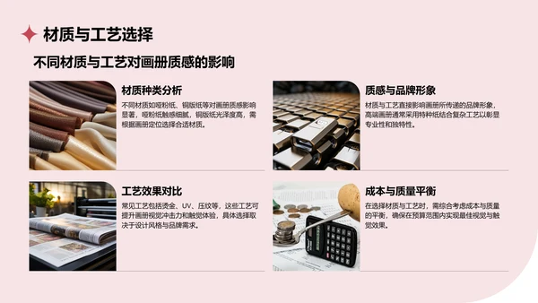 红色商务风通用行业画册图集PPT模板