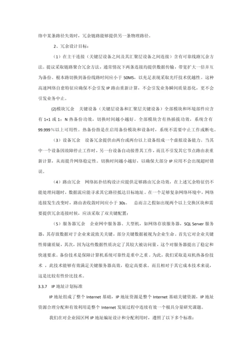 企业网络建设专业方案大型.docx