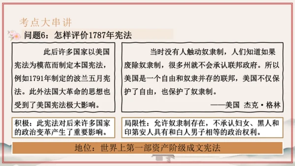第6单元 资本主义制度的初步确立（考点串讲）-2024-2025学年九年级历史上学期期中考点大串讲（