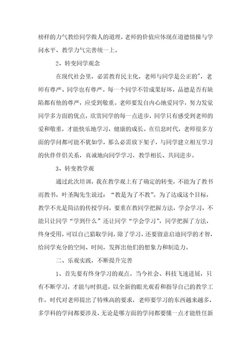 (热)骨干教师培训总结