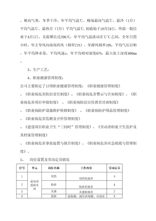 职业病风险评估报告