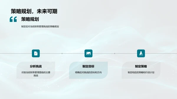 财务管理述职报告PPT模板