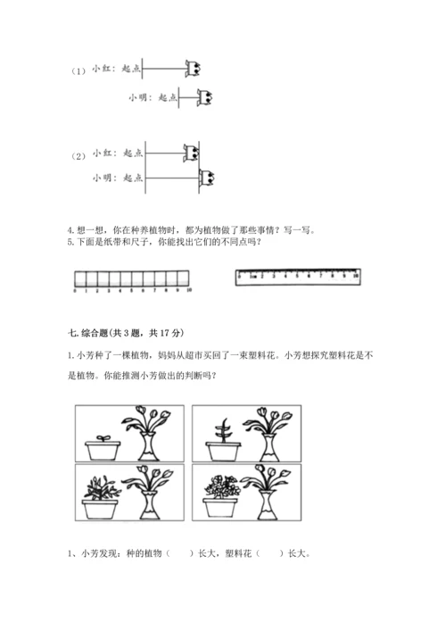 教科版一年级上册科学期末测试卷【历年真题】.docx