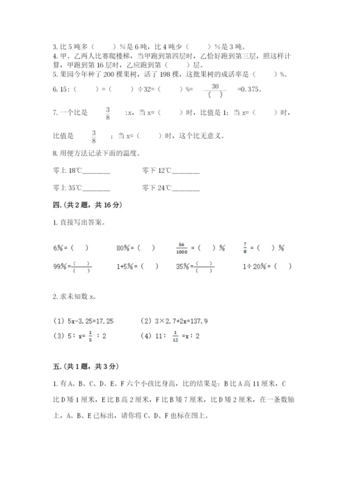 北京版数学小升初模拟试卷含答案【模拟题】.docx