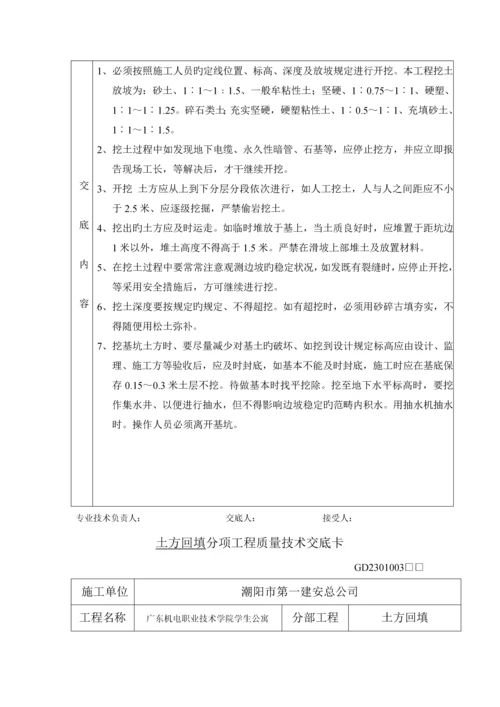 优质建筑关键工程质量重点技术交底卡.docx