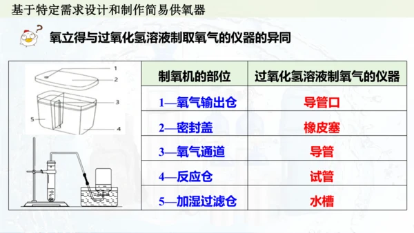 跨学科实践活动4  基于特定需求设计和制作简易供氧器课件(共21张PPT)