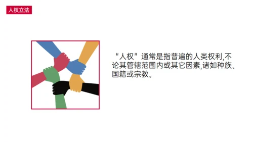 世界人权日通用PPT模板