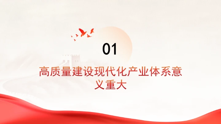 高质量建设现代化产业体系ppt课件