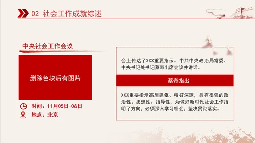 中央社会工作会议精神重要指示学习与社会工作成就综述ppt