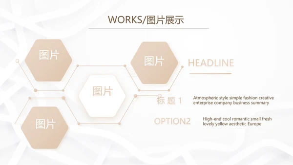 简约室内装饰设计方案工作总结PPT
