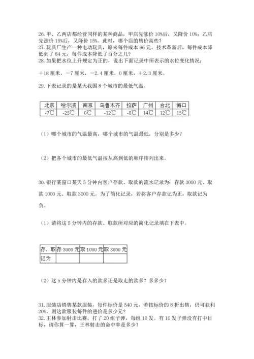 小升初数学应用题50道（夺冠系列）.docx