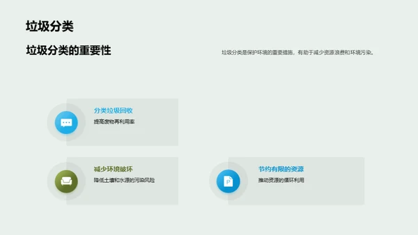 绿色生活，美好明天