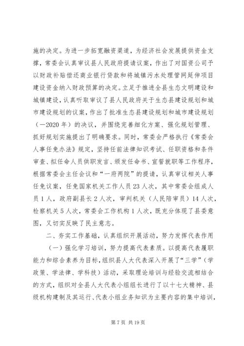 人大常委会全年工作汇报.docx