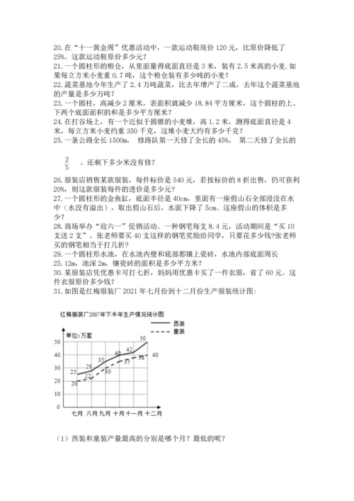 小升初数学应用题50道完整版.docx