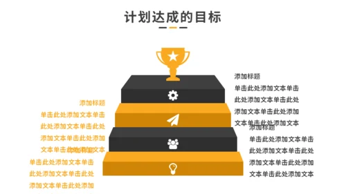 欧美商务风工作总结计划通用PPT模板