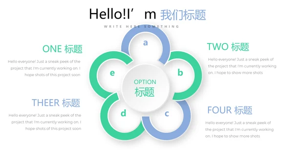 时尚简约医药医疗报告动态PPT