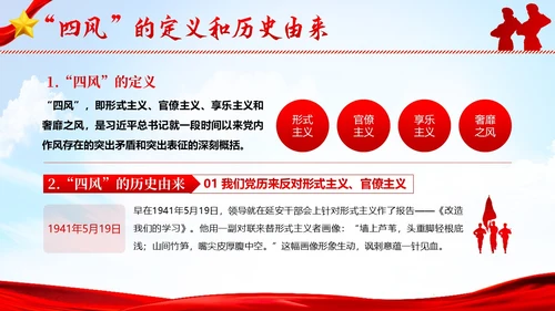 纠四风树新风作风建设党性教育党建PPT课件党课