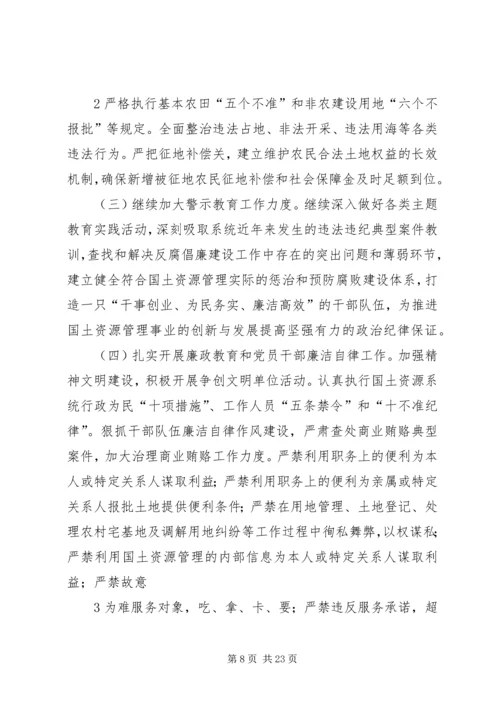 某学院关于某年党风廉政建设和反腐败工作分工.docx