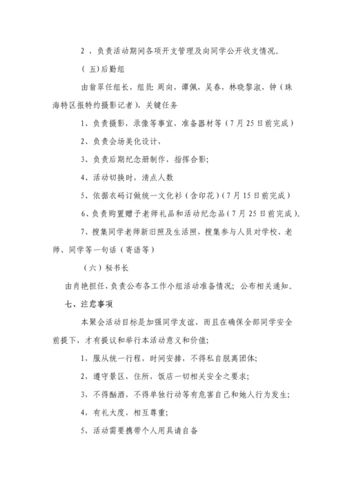 相聚三十五周年初中同学聚会活动专业方案.docx