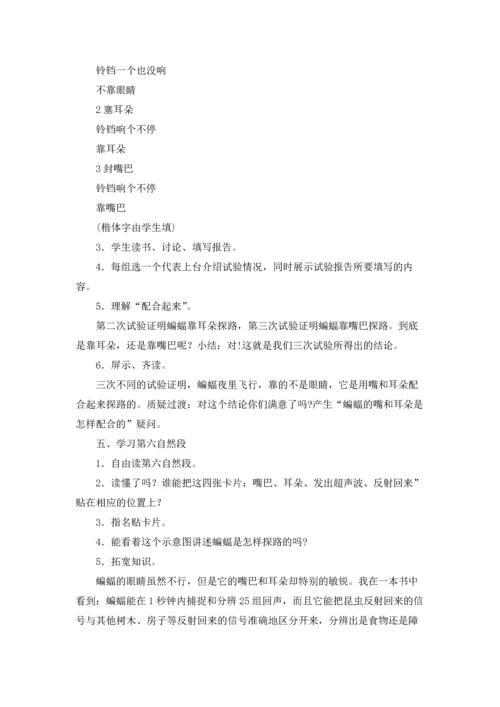 蝙蝠和雷达教案4篇.docx