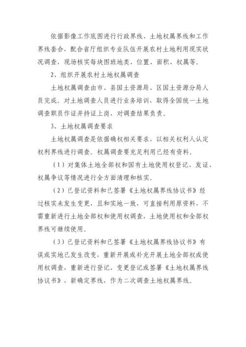 大庆市第二次土地调查实施专业方案.docx