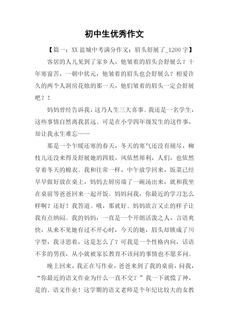 初中生优秀作文-1.docx