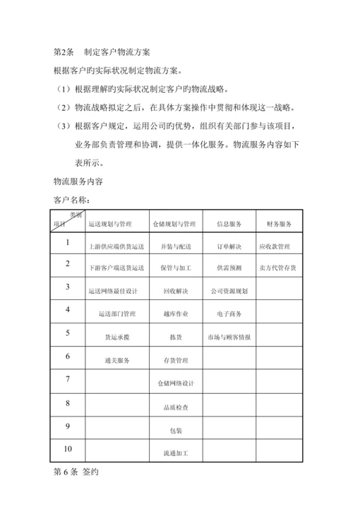 业务管理及岗位基本职责管理知识.docx