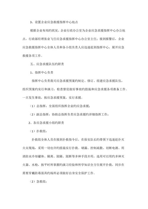 有限公司环保事故应急救援预案.docx