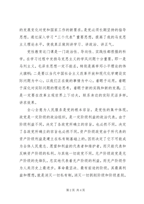 党性修养学习总结.docx