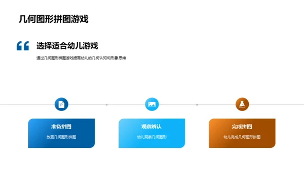 幼儿园数学游戏设计