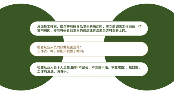 学校食堂食品安全卫生通用PPT模板