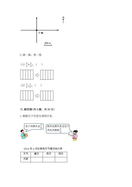 人教版六年级上册数学 期中测试卷【新题速递】.docx