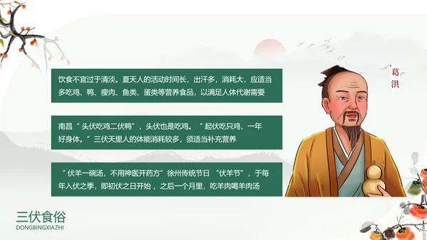 冬病夏治中医康养理疗通用PPT课件模板